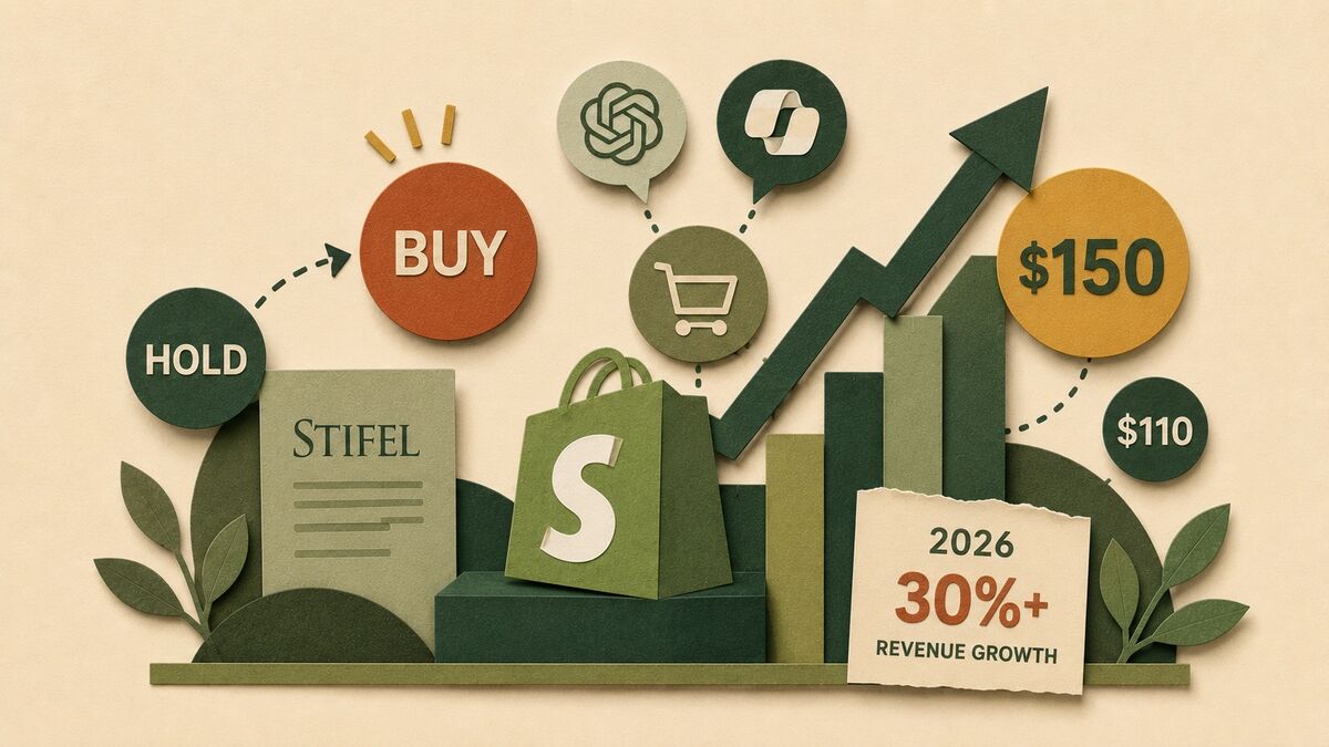 A Stifel vételre emelte a Shopify-t az agentic commerce miatt — mit üzen ez a boltoknak?
