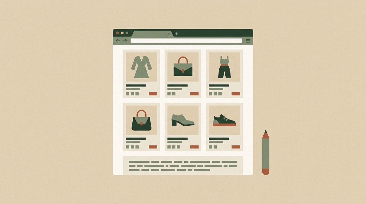 Shopify kollekcióoldal-szövegezés: a kategóriaoldal, amit a legtöbben üresen hagynak