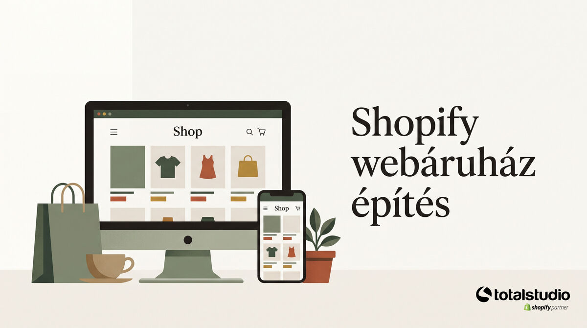 Shopify webáruház építés